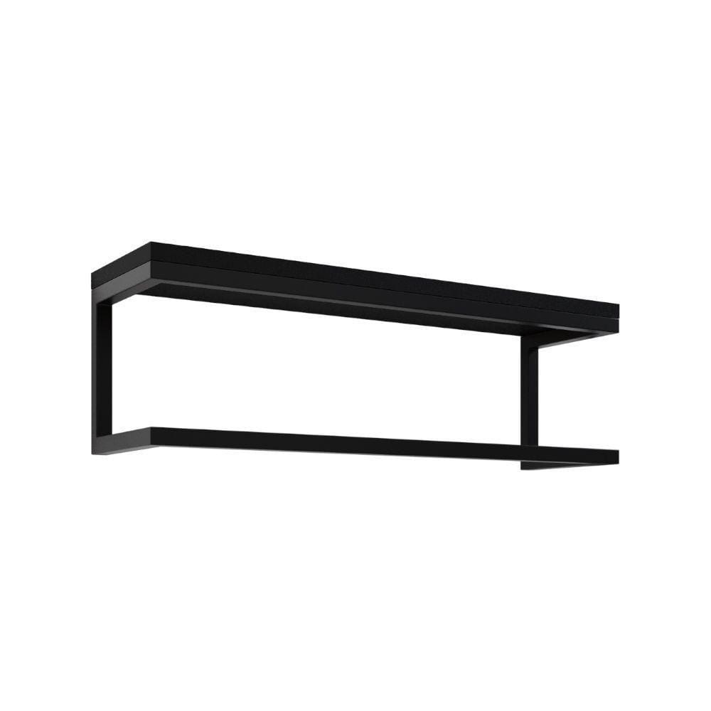 Toalheiro Para Banheiro Estilo Industrial Ita - Preto - Cor: Preto