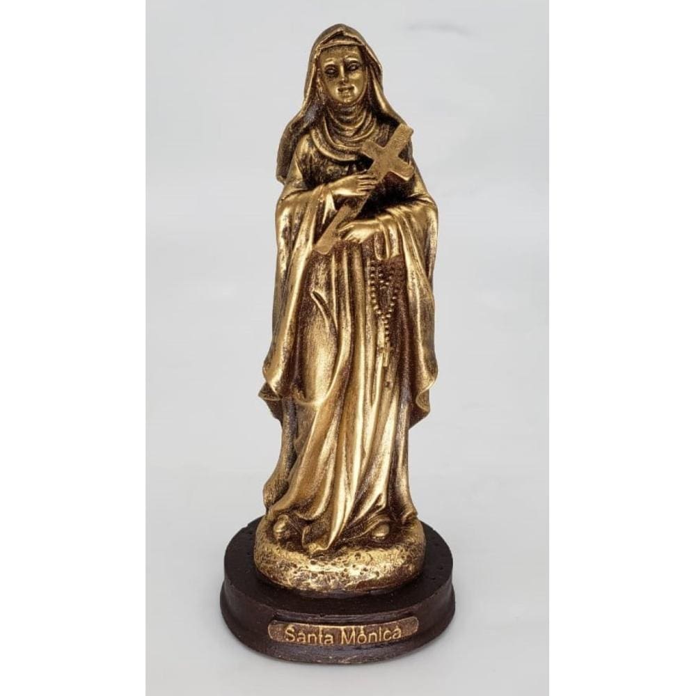 Santa Mônica - 15 cm - Dourado