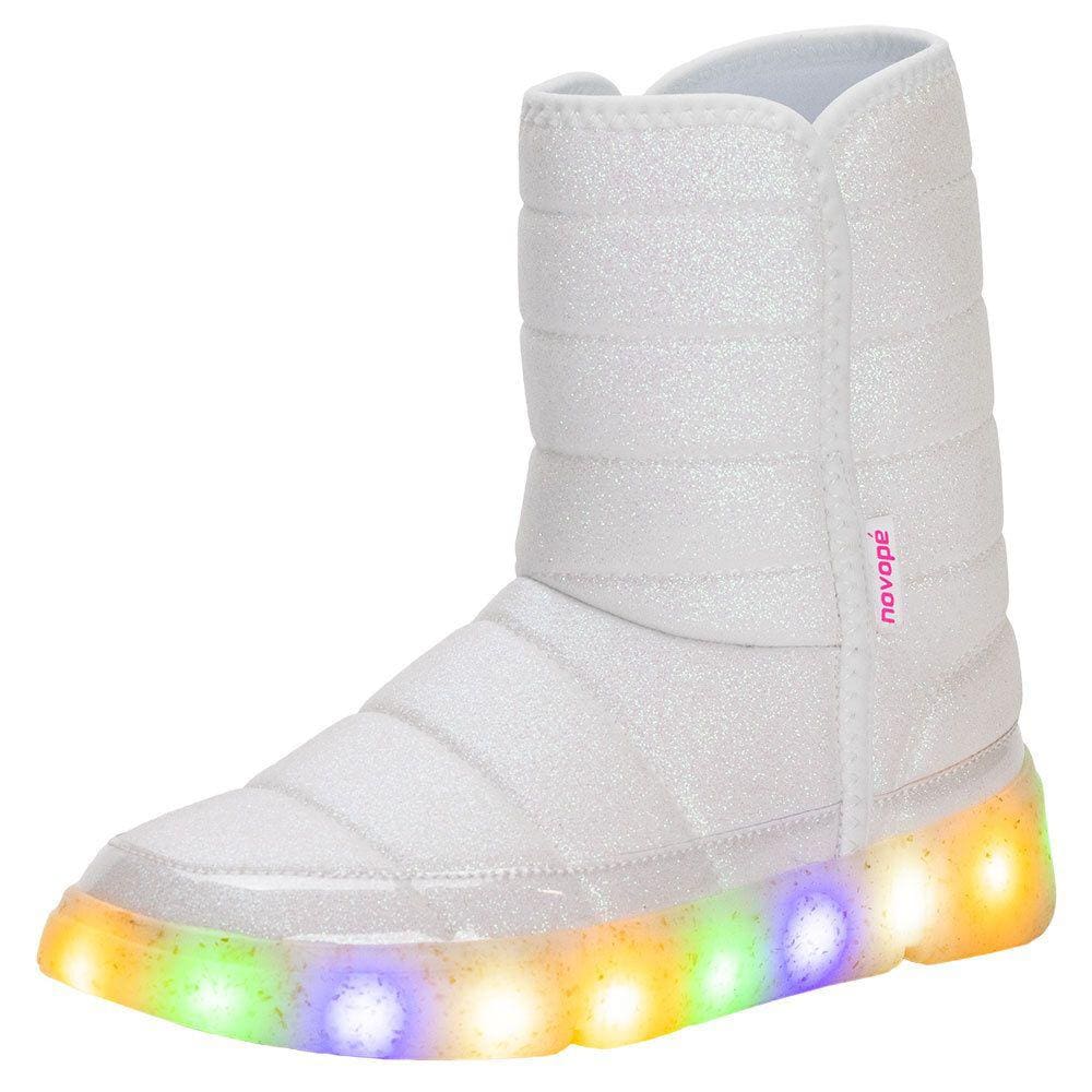 Bota Infantil Feminina Led Novopé - 50001385