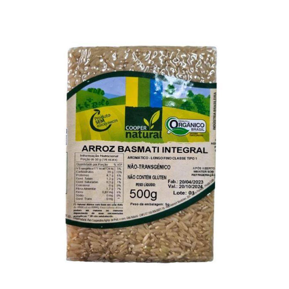 Kit 2X: Arroz Basmati Integral Orgânico | Casas Bahia