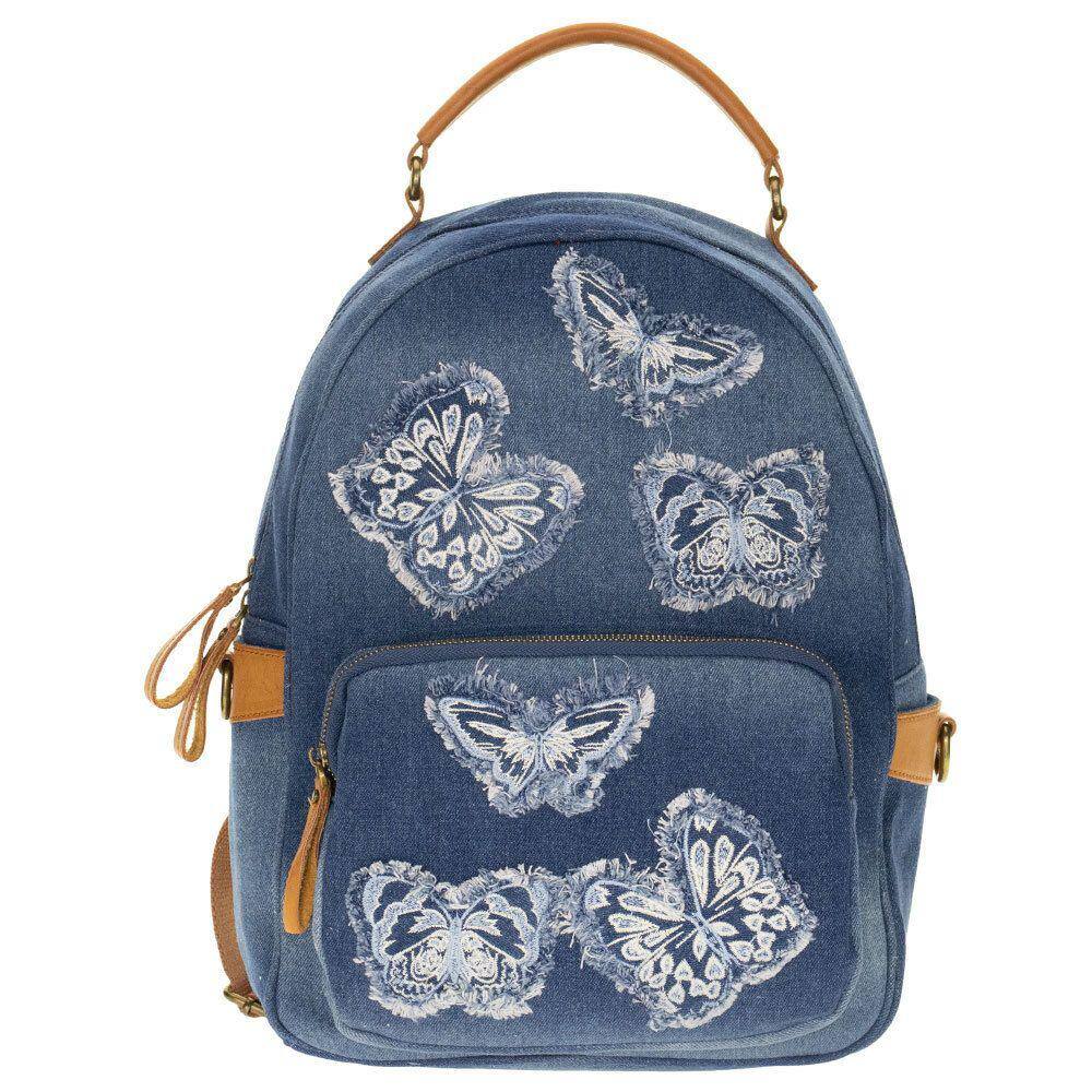 Mochila feminina best sale seanite jeans céu