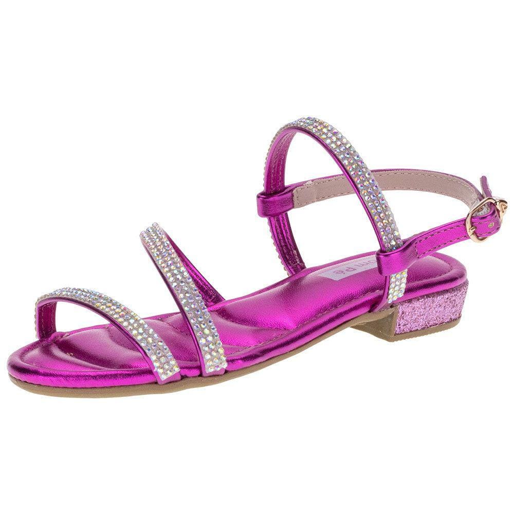 Sandália Infantil Feminina Pé Com Pé - 21098