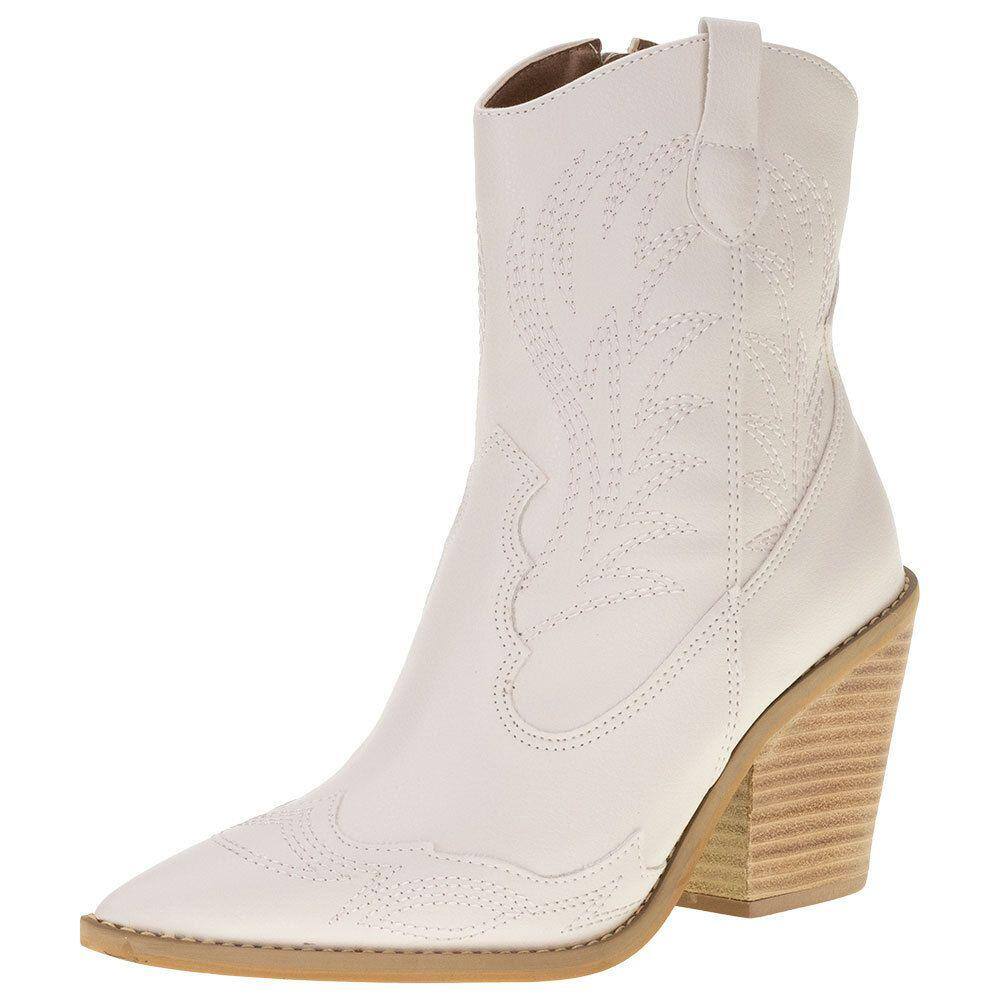 Bota Feminina Country Cano Baixo Suzana Santos - 356054798