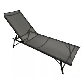 Espreguiçadeira Aço Piscina Jardim 2 Posições 180x54x32cm