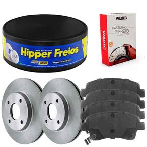 Kit Pastilha Disco Dianteiro Ventilado Yaris 2018 a 2021 Wi