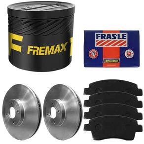 Kit Pastilha Disco Dianteiro Ventilado Etios 1.3 2012 a 2021
