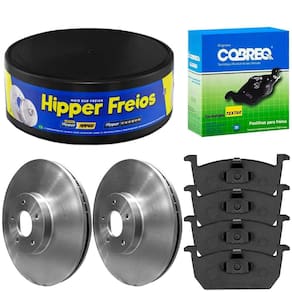 Kit Pastilha Disco Dianteiro Ventilado T-Cross 2019 a 2023