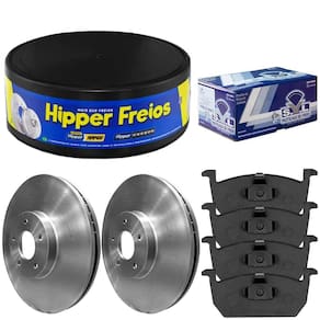 Kit Pastilha Disco Dianteiro Ventilado T-Cross 2019 a 2023