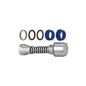 Extensor Plástico para Torneira com Arejador 9Cm Blukit Cromado
