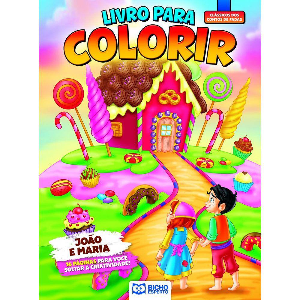 Livrinho para Colorir Azul Babão