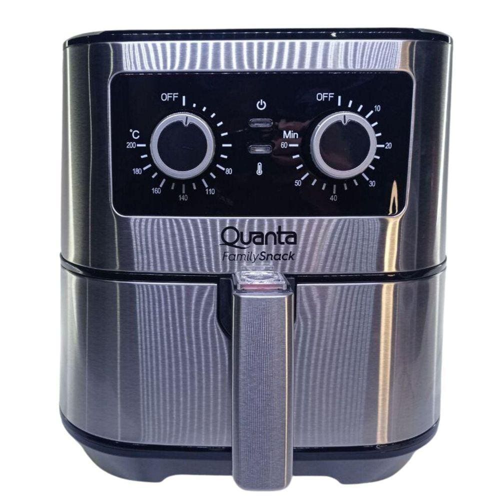 Fritadeira Sem Óleo Air Fry Inox Familysnack 5,5L 1700W 220V