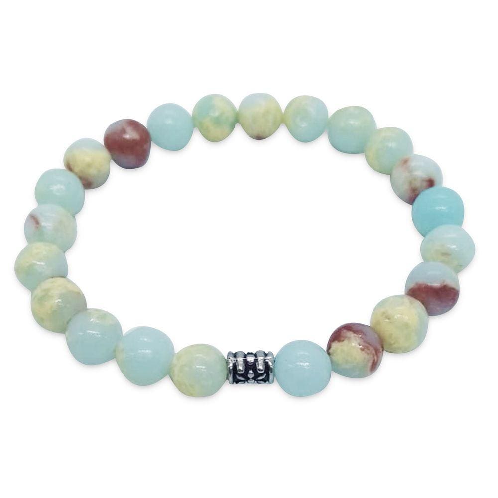Pulseira de Pedras Naturais Jasper Imperial