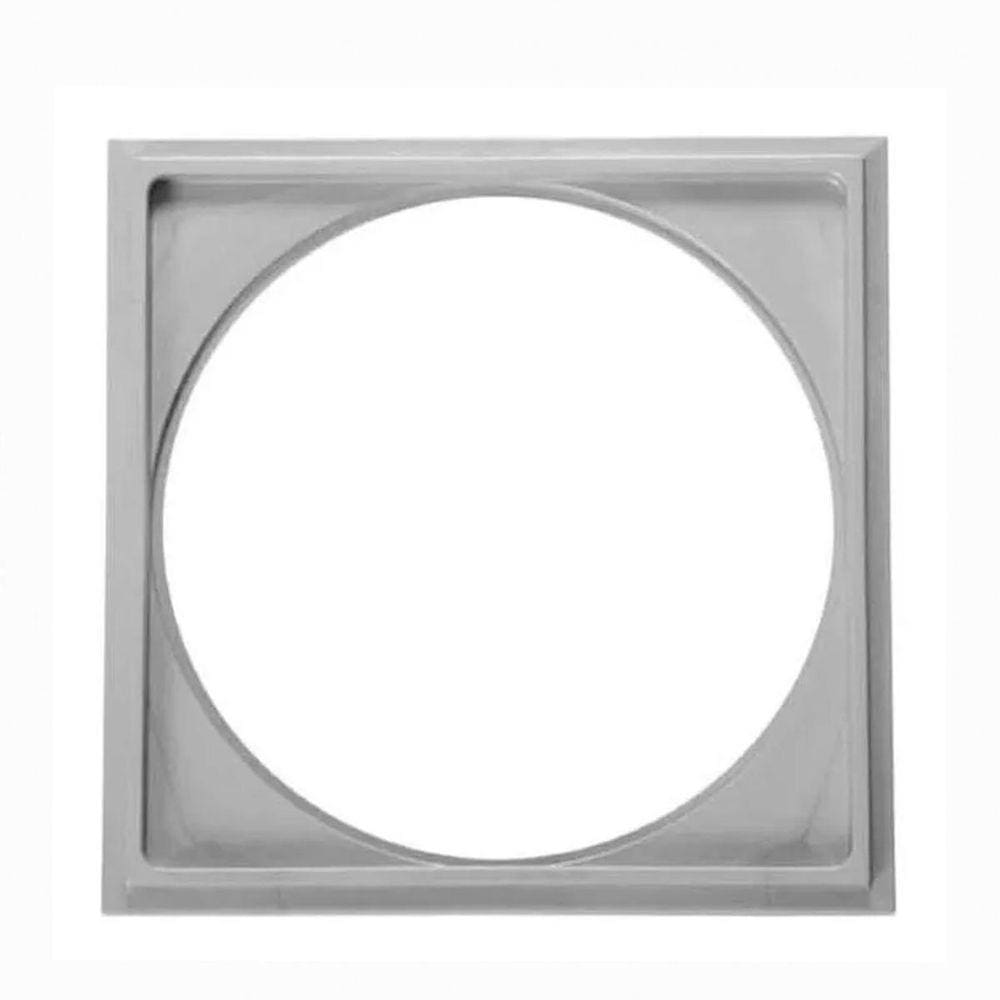 Porta-Grelha Quadrada Cinza 9,4X9,4Cm - Astra
