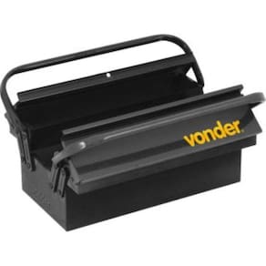 Caixa Metálica Ferramentas Vonder Com 3 Gavetas 40X19X16 Cm