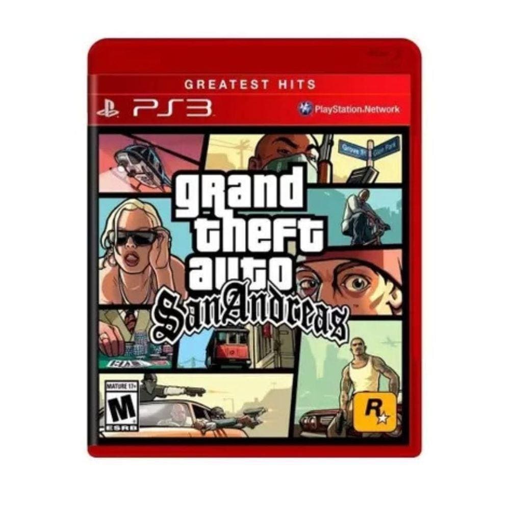 Jogo Grand Theft Auto V - PS3