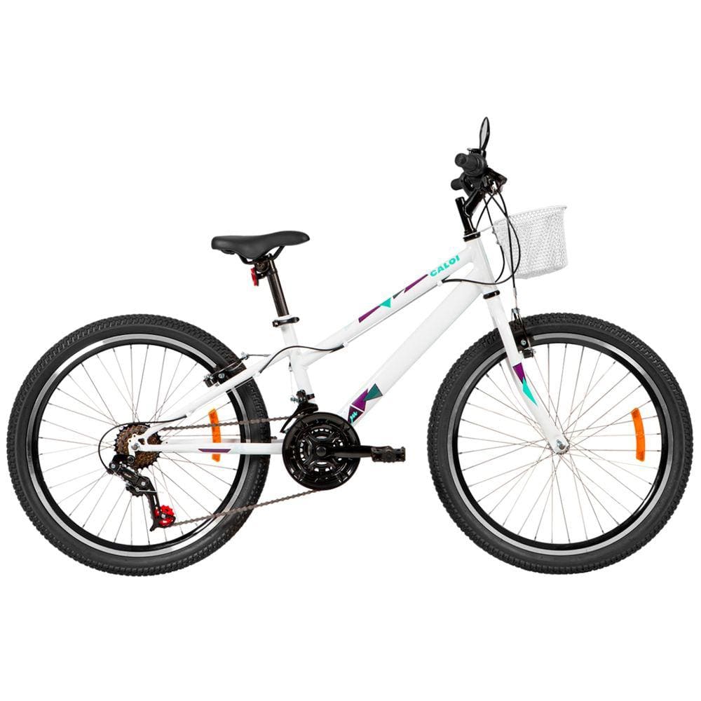 BICICLETA MOUNTAIN BIKE ARO 24 MASCULINA - AZUL