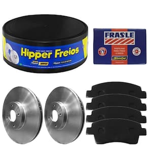 Kit Pastilha Disco Dianteiro Ventilado Yaris 2018 a 2021 Hi