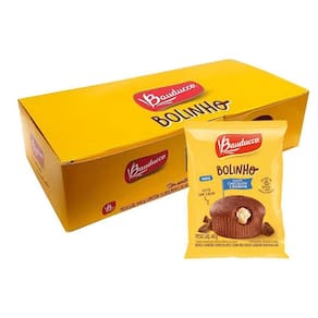 Bolinho Bauducco 16 Mini Bolo 40G Chocolate E Baunilha