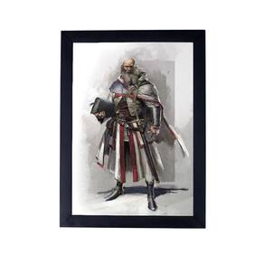quadro cavaleiro templário jacques de molay P8400