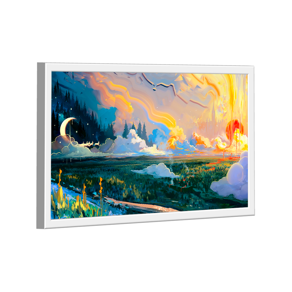 Quadro Paisagem Fantasia -- BR ARTES