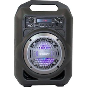 Caixa de Som Portátil Sumay Gallon Music CSP1302 30W Cinza