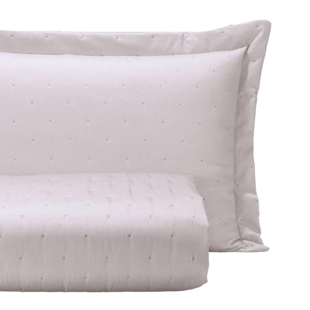 Colcha Cobre Leito Solteiro Essence Branco - Hedrons