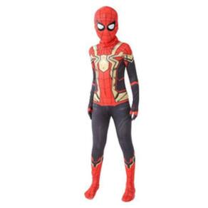 Spiderman Halloween traje para adultos e crianças, bodysuit