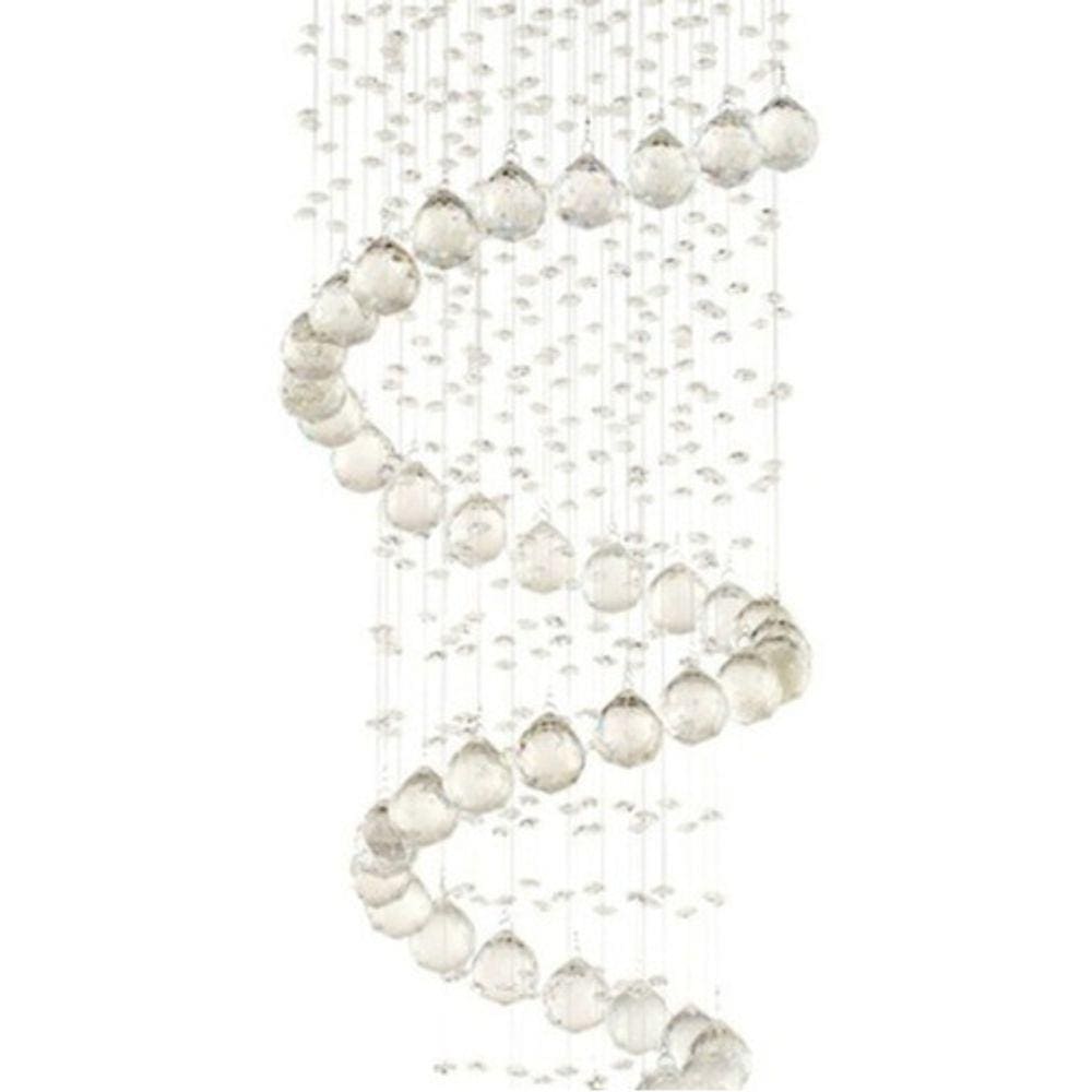 Lustre De Cristal Legítimos K9 Base Inox Com 40cm Diâmetro