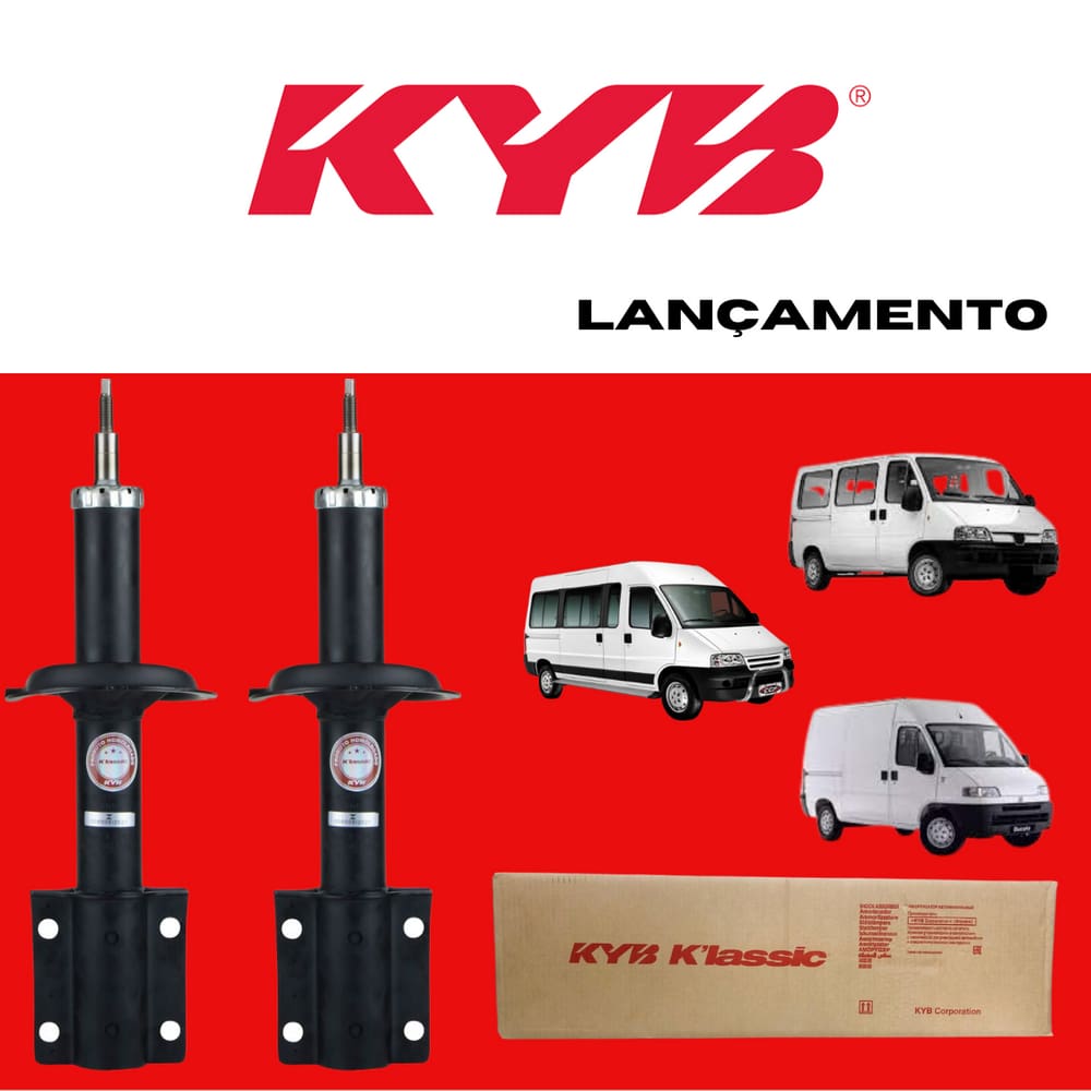 Amortecedor Dianteiro Fiat Ducato 2003 A 2017 Linha Klassic Kayaba