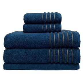 Jogo de banho 5 peças kit de Toalha fio penteado Jogo de toalha gigante toalha de alta absorção marca Casa da Toalha
