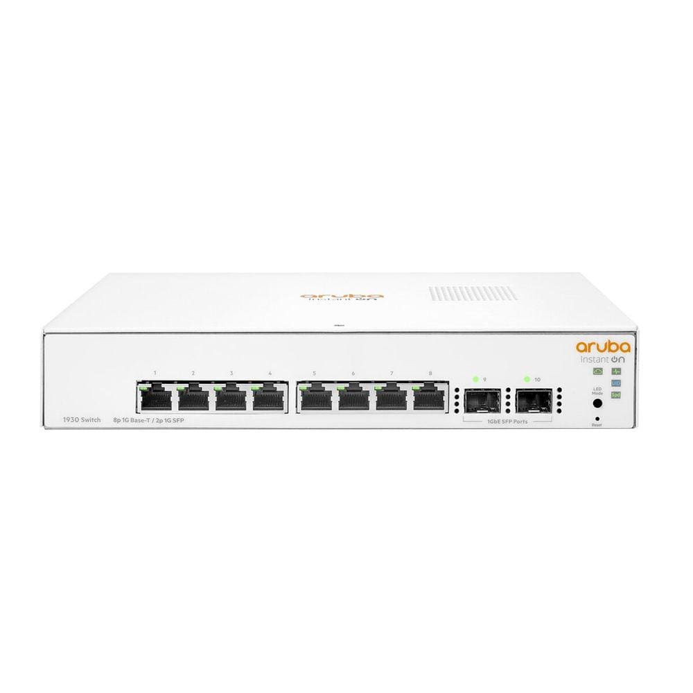 Switch Aruba 1930 8G + 2SFP - JL680A