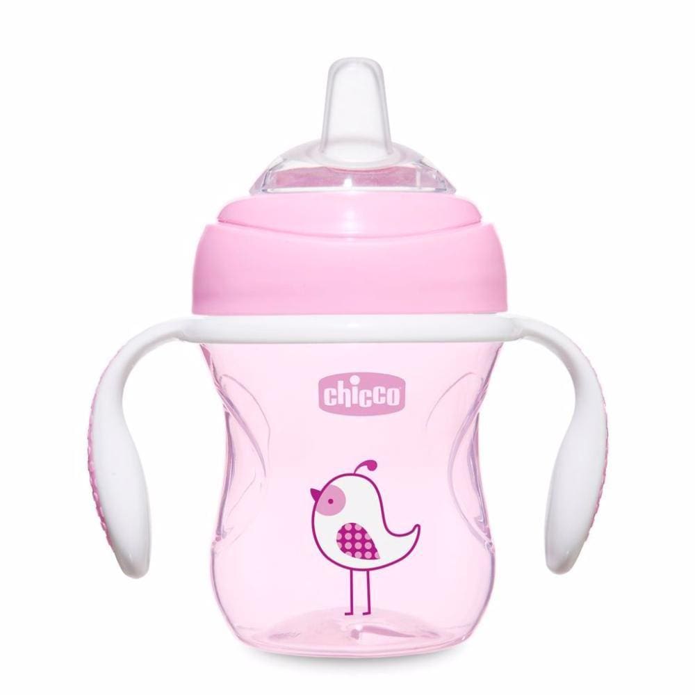Copo de Transição Transition Cup 4M+ Chicco Rosa