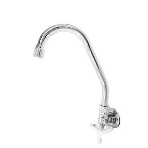Torneira De Parede Cozinha Com Bica Móvel C36 Metal Cromado