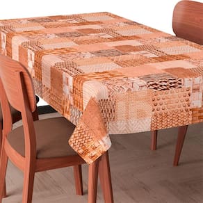 Toalha Mesa Plástica Térmica Sisal 6 e 8 lugares 2,00