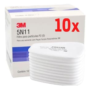 Pre Filtro Mascara Respirador 3M 5N11 10 UND