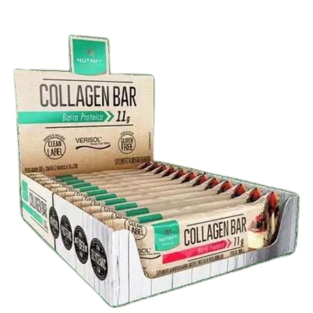 Collagen Bar (Caixa c/ 10un de 50g) Nutrify
