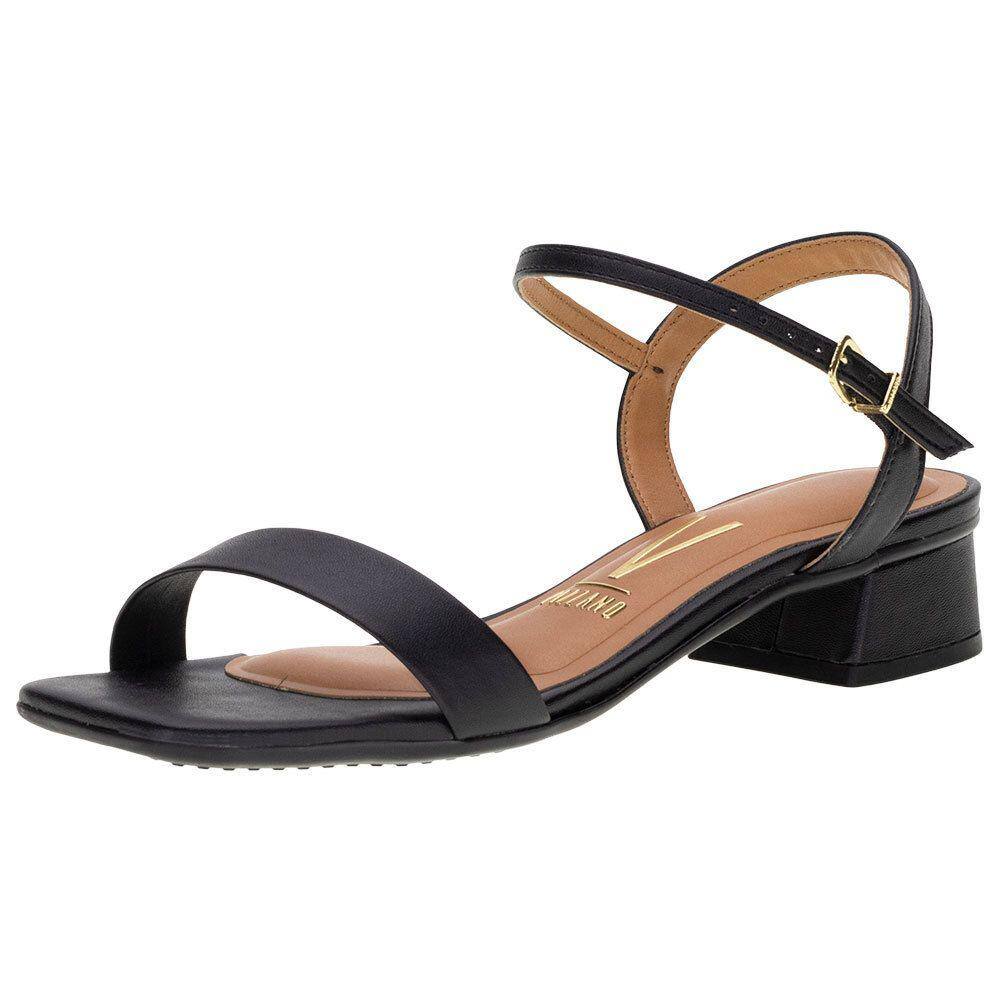 Sandália Feminina Salto Grosso Vizzano - 6454111