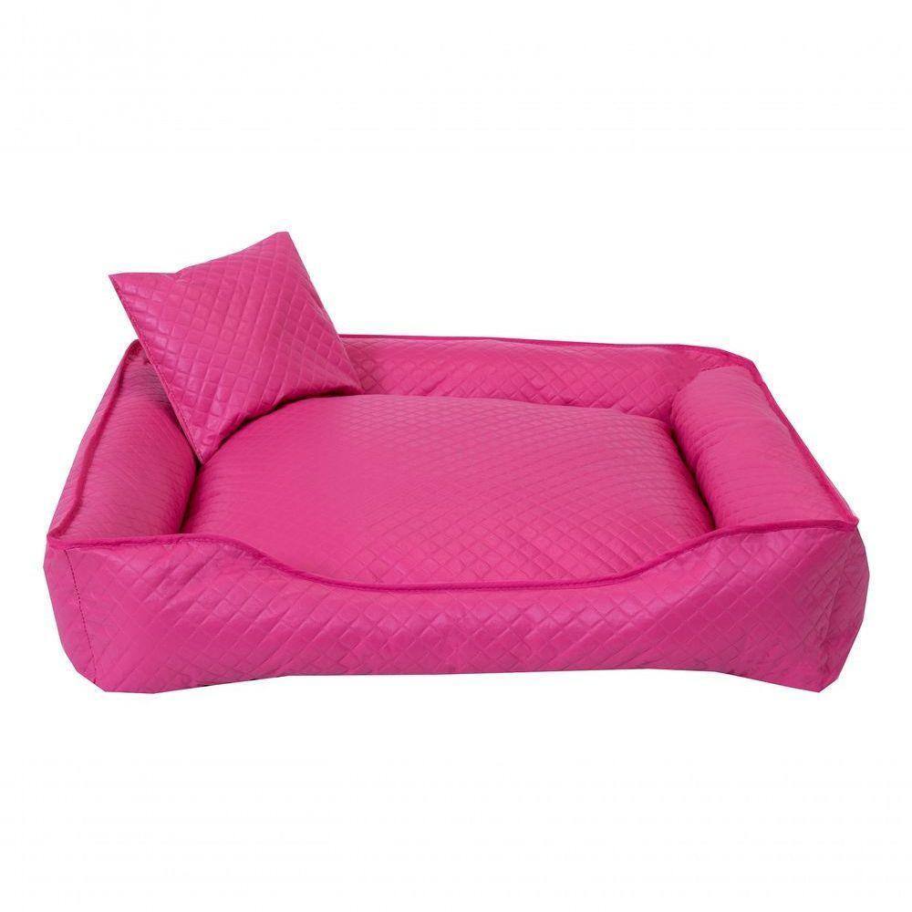 Cama Fábrica Pet Lona Chumbo