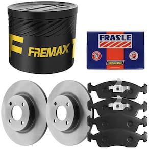 Kit Pastilha Disco Dianteiro Sólido Fiat Argo 1.0 6V 17 a 23