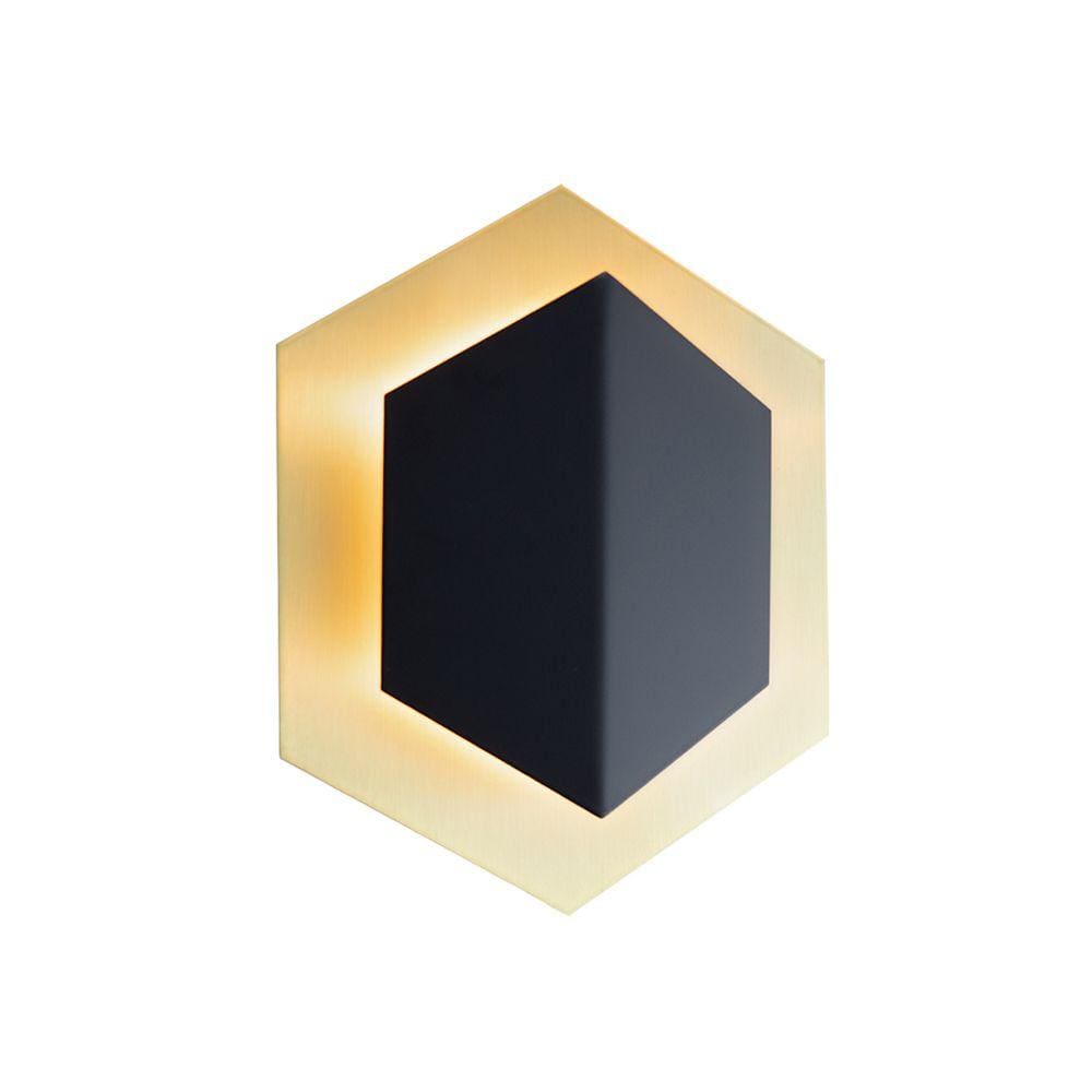 Arandela Blumenau Quartzo G9 Bivolt Preto