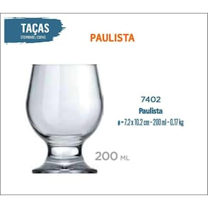 12 Taça Paulista 200Ml