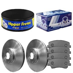 Kit Pastilha Disco Dianteiro Ventilado HB20 1.6 16V 16 a 19