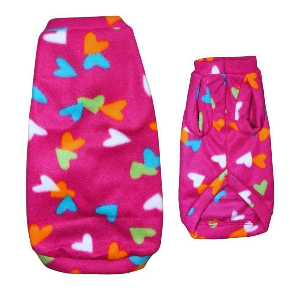 Roupa De Frio Para Cães - Suéter De Inverno Rosa P