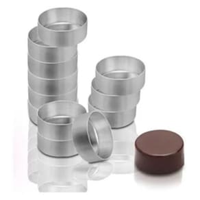 Forminha Fundo Falso Nº 4 Kit Com 12 Peças 6,2cm