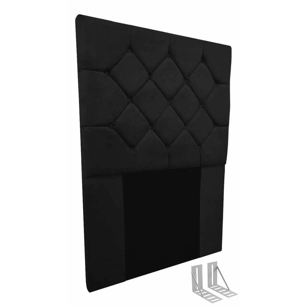 Cabeceira de Cama Box 80cm + Frame Solteiro Estofada Kasi Co