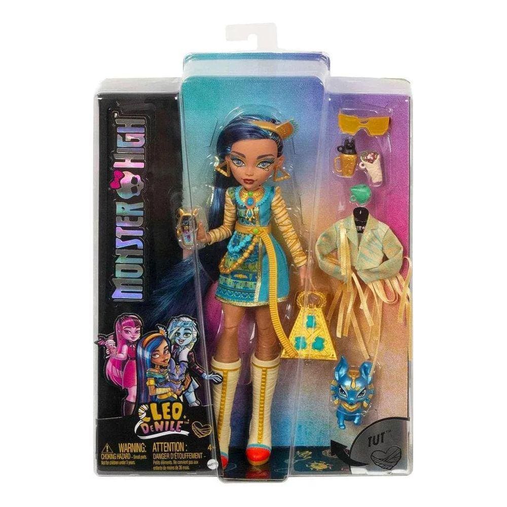 Boneca Monster High c/ Pet e Acessórios - Mattel