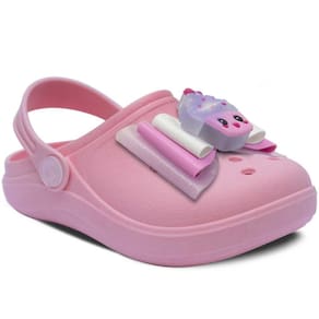 Babuche Infantil Cupcake 19ao36 Sandalia Menina Leve 12.103