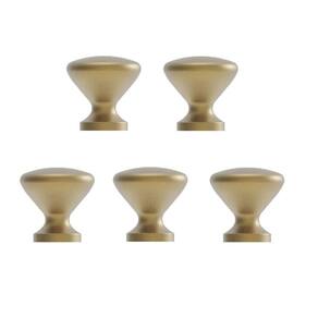 Kit 5 Puxador Cup Zen Dourado Dourado Fosco Zp5238.955