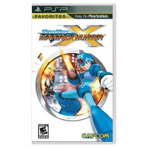 jogo Mega Man Maverick Hunter X - psp novo