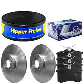Kit Pastilha Disco Traseiro Sólido VW T-Cross TSI 19 a 23